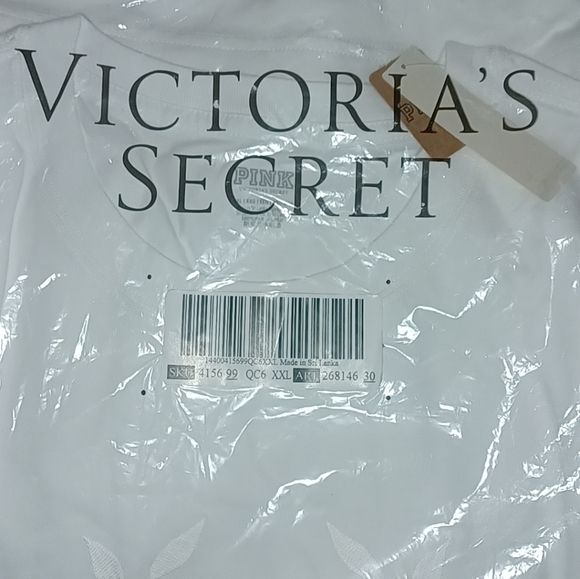 VS PINK BLING LONG SLEEVE TEE - Picture 2 of 2